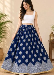 Printed Skirts Combo(2 Pieces)