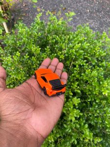 Orange Toy Sports Car