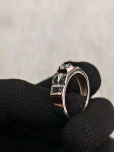 Men's Diamond Ring 925 silver