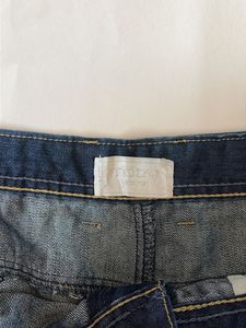 Y2k embellished denim mini skirt