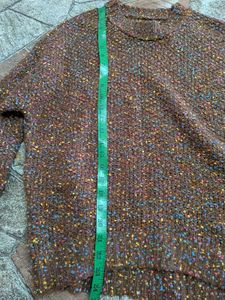Cozy Speckled Knit Sweater