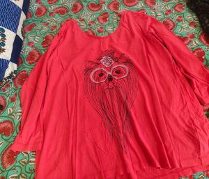 Vibrant Pink Graphic T-Shirt