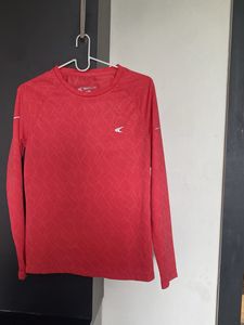 Nike Red Long Sleeve Top