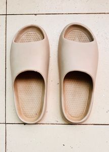 Beige Comfort Slides