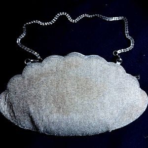 👝Elegant Embedded Clutch 🥟 Sea Shell Shape