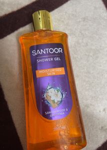 Santoor Shower Gel - Sandalwood & Gardenia