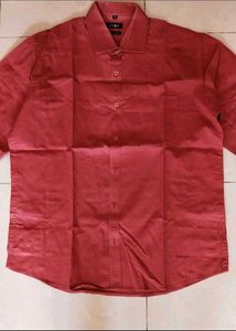 Men's Full Sleeves Cotton Shirt Size M 40"