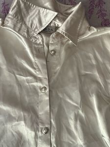 Silk Button-Down Shirt