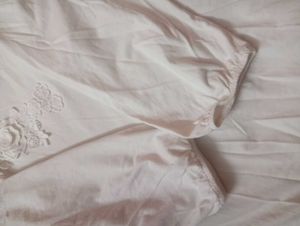 Elegant White Lace Detail Top