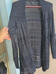 Chic Black Knit Cardigan