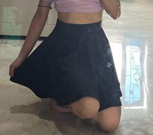 Black mini Skirt