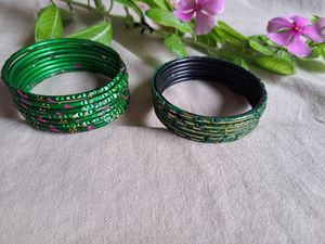 Sawan Special Green Bangles Grab Soon