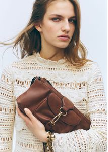 H&M Stylish Brown Crossbody Bag