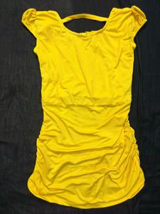 Yellow Casual Dress