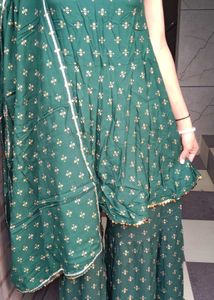 Elegant Green Kurta Set