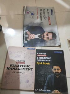 CA Inter Strategic Management Books