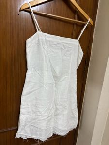 White Spaghetti Cami Top