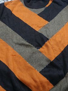 Striped Sweater soft woolen