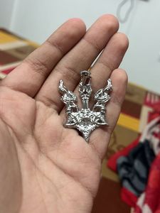 Unique Trident Pendant Necklace