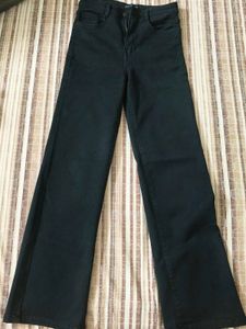 Classic Black Wide-Leg Trousers