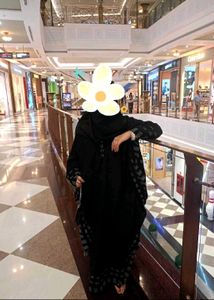 🥳🎉 free nose piece and stall  Black Kaftan