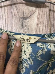 Floral Print Kurta Dress