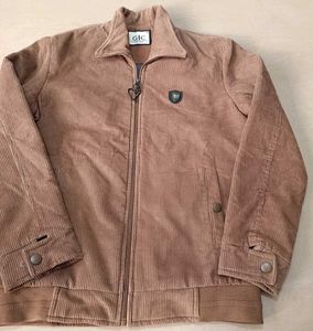 Men's Corduroy Casual Jacket, M Size
