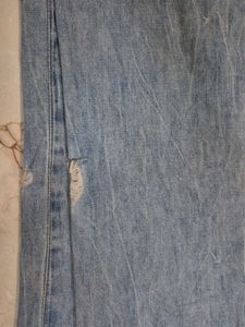 Light Wash Wide Leg Jeans
