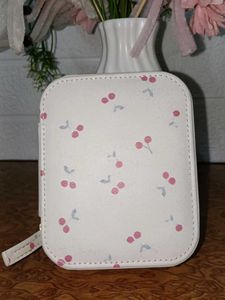 Cute Cherry Print Pouch
