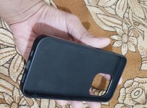 I Phone 13 Pro Black Mirror Cover Premium Look