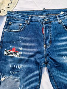 Dsquared2 Distressed Denim Jeans
