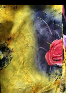 New Chiffon Yellow Colour Saree