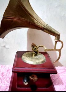 Vintage Gramophone Replica Showpiece