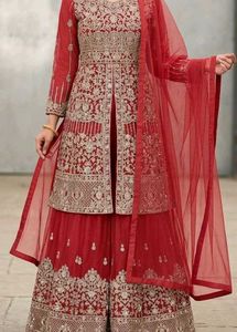 Brand New Red Heavy Lehenga
