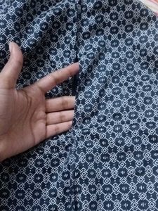 💙🥳blue Patterned attractive Kurta
