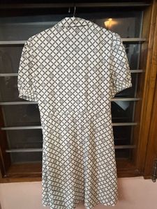 M&amp;S Chic Printed Midi Dress