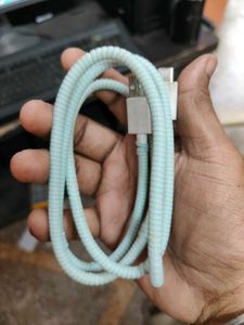 USB Charging Cable with Spiral Protector