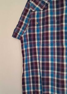 Men's Plaid Short Sleeve Shirt