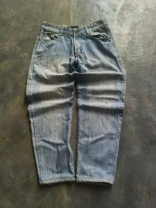 NJ Men's Light Wash Denim Jeans