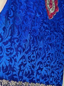 Blue Embroidered Kurta