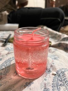 Handmade Layered Jar Candle