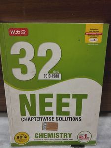 MTG 32 Years NEET Chemistry Solutions