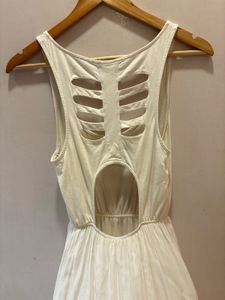 Bershka Cut-Out Back Mini Dress