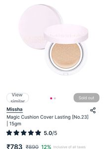 Missha Compact Cum Foundation All In One ,