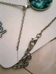 Moon Glow In The Dark Necklace