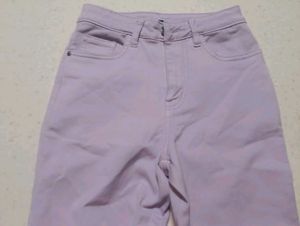 purple bootcut jeans