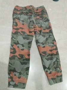 kids Stylish Camouflage Jogger Pants