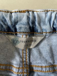 Light Wash Denim Shorts
