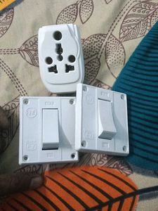 Electrical Switches & Adapter Set