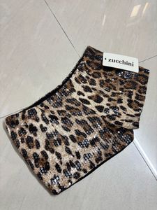 animal print shorts party wear
